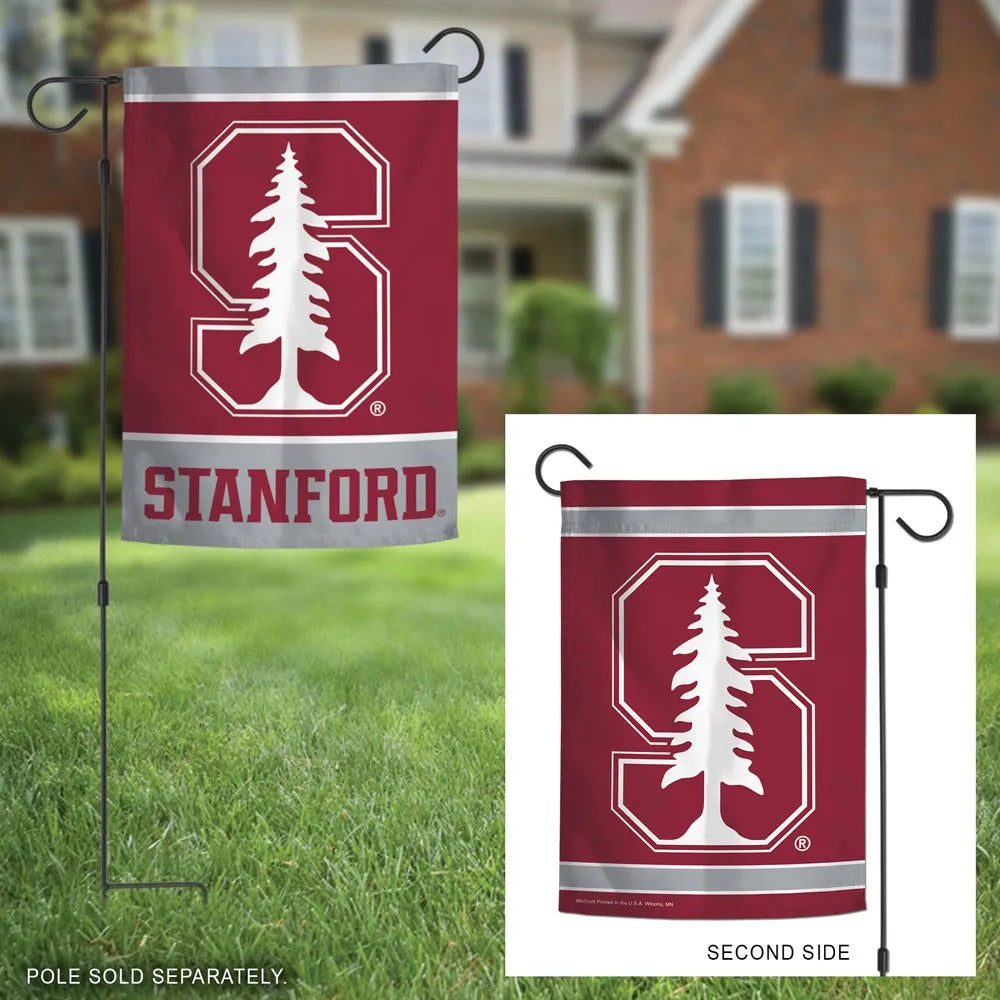Stanford University Garden Flag 2 Sided Cardinals