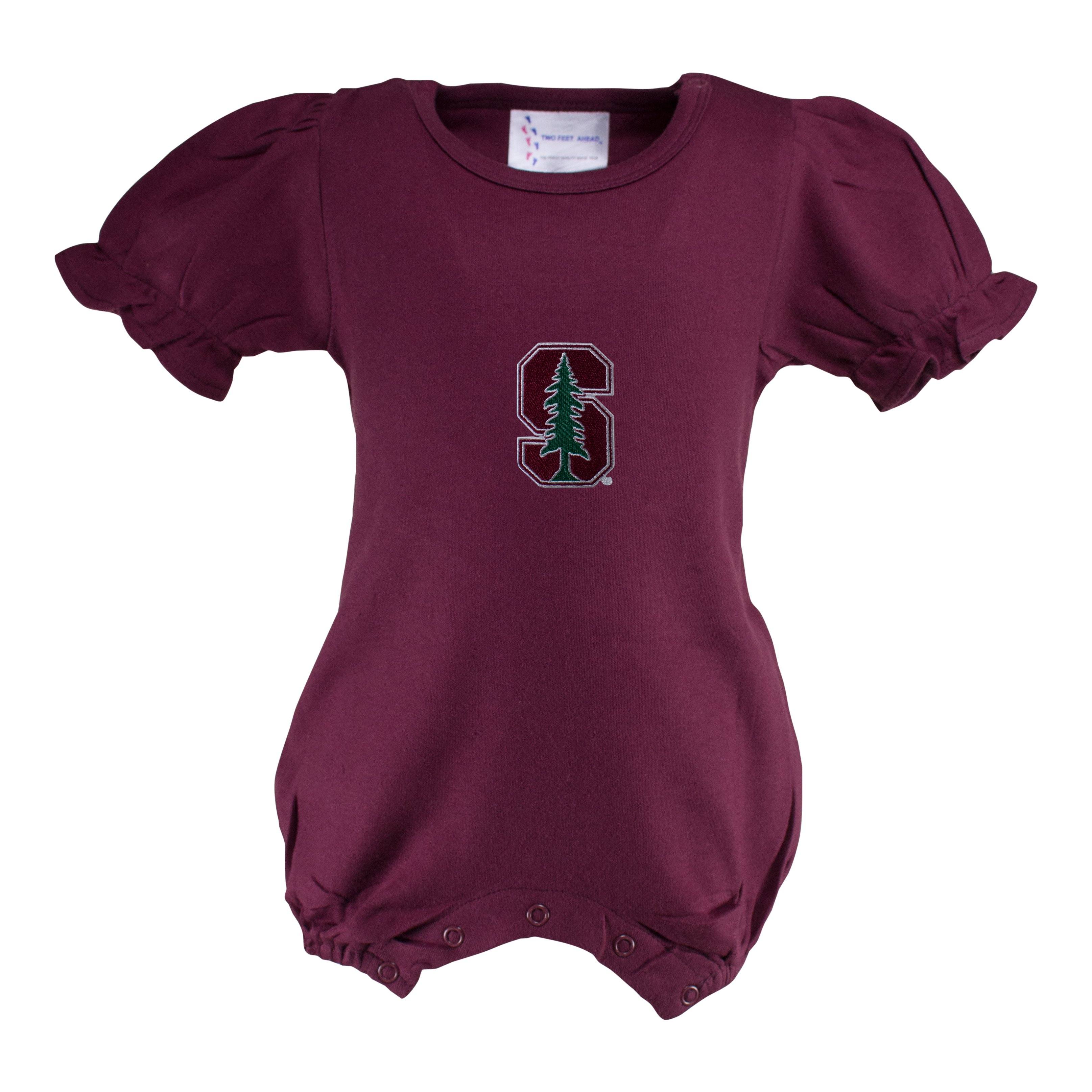 Stanford Girl's Romper | Two Feet Ahead