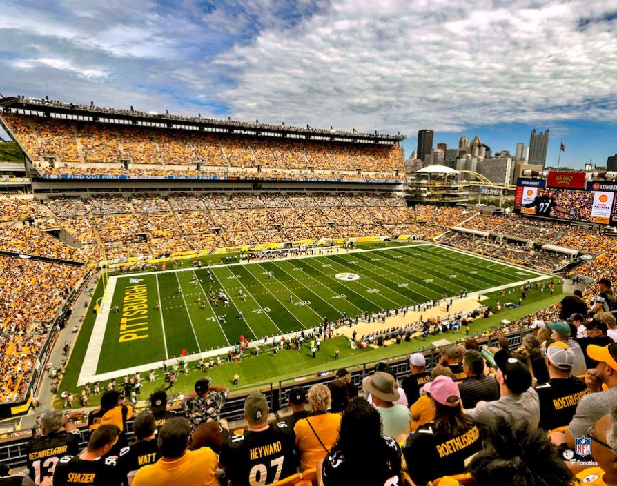 Pittsburgh Steelers Acrisure Stadium 8" x 10" Football Photo 1