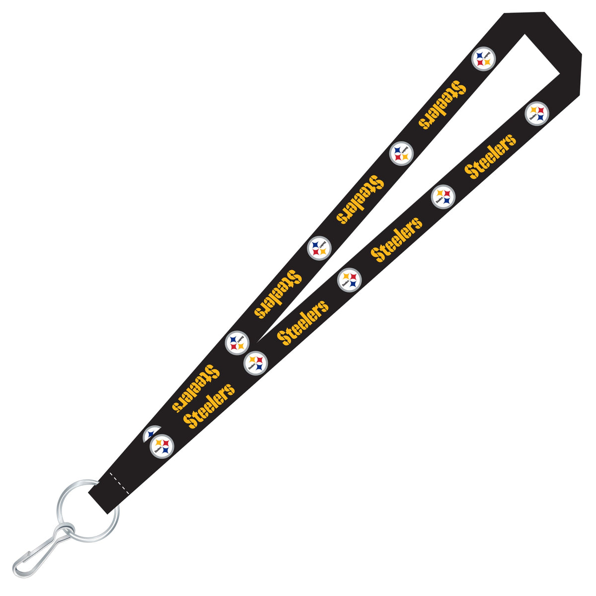 Pittsburgh Steelers Team Color Super Soft Lanyard 1