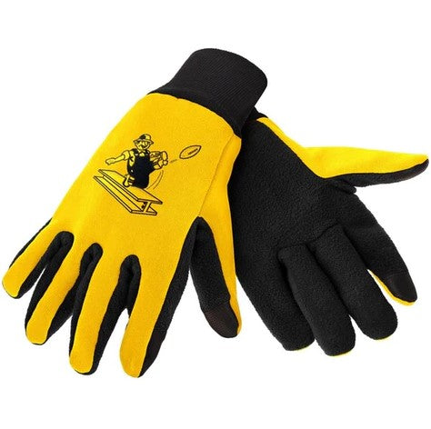 Pittsburgh Steelers Throwback Texting Gloves 1