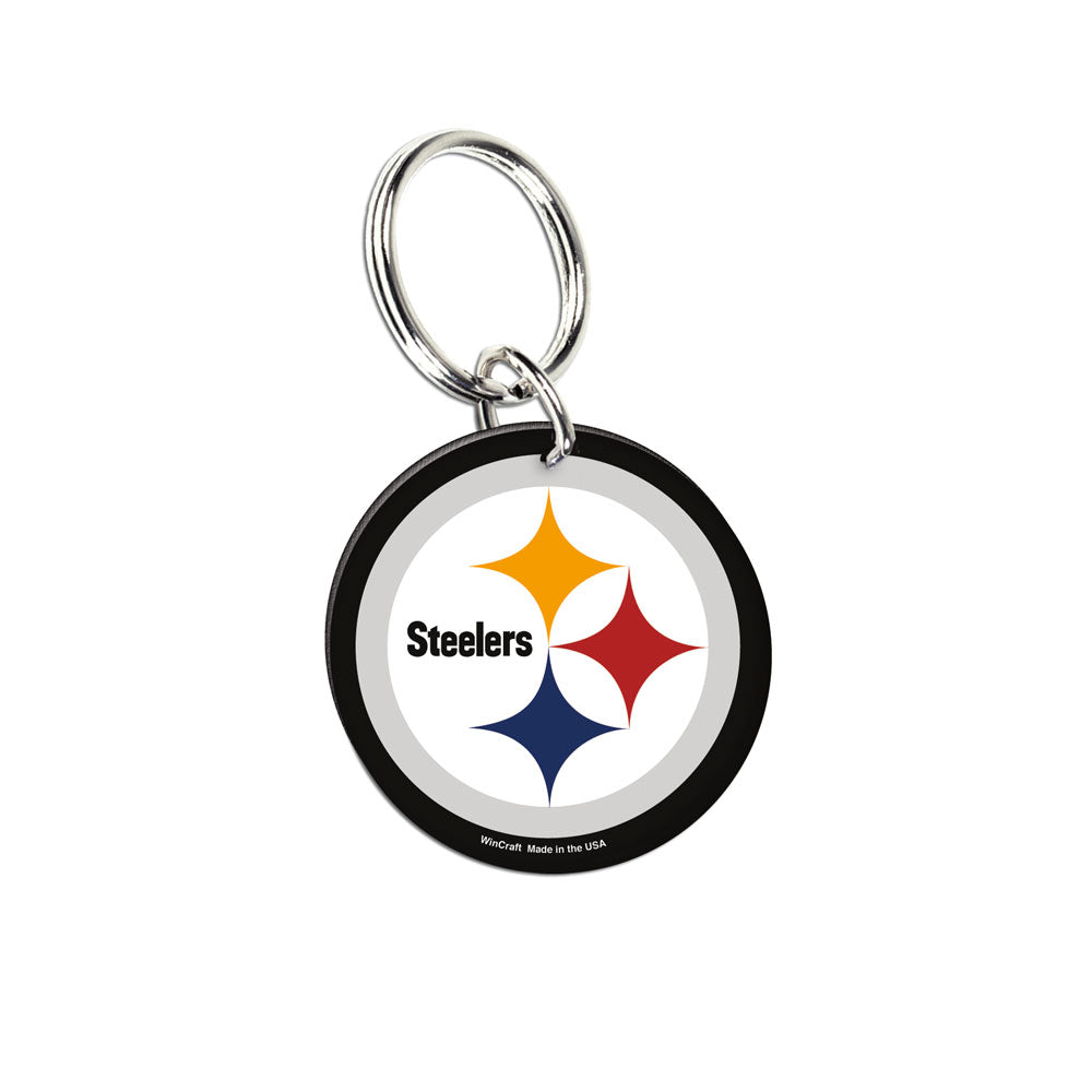 Pittsburgh Steelers Acrylic Logo Keychain 1