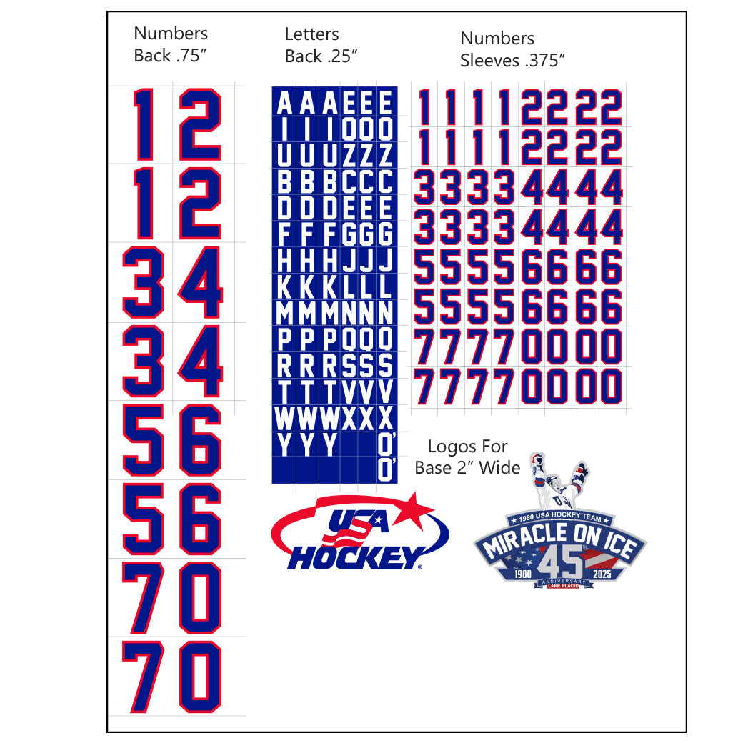 USA Hockey Miracle on Ice 6" Customizable Bobblehead 4