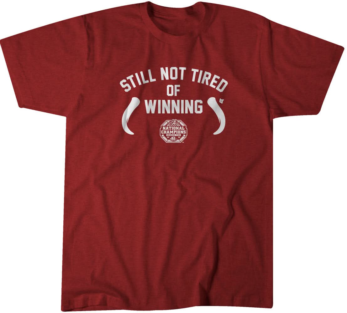 Alabama Football: Still Not Tired of Winning 1