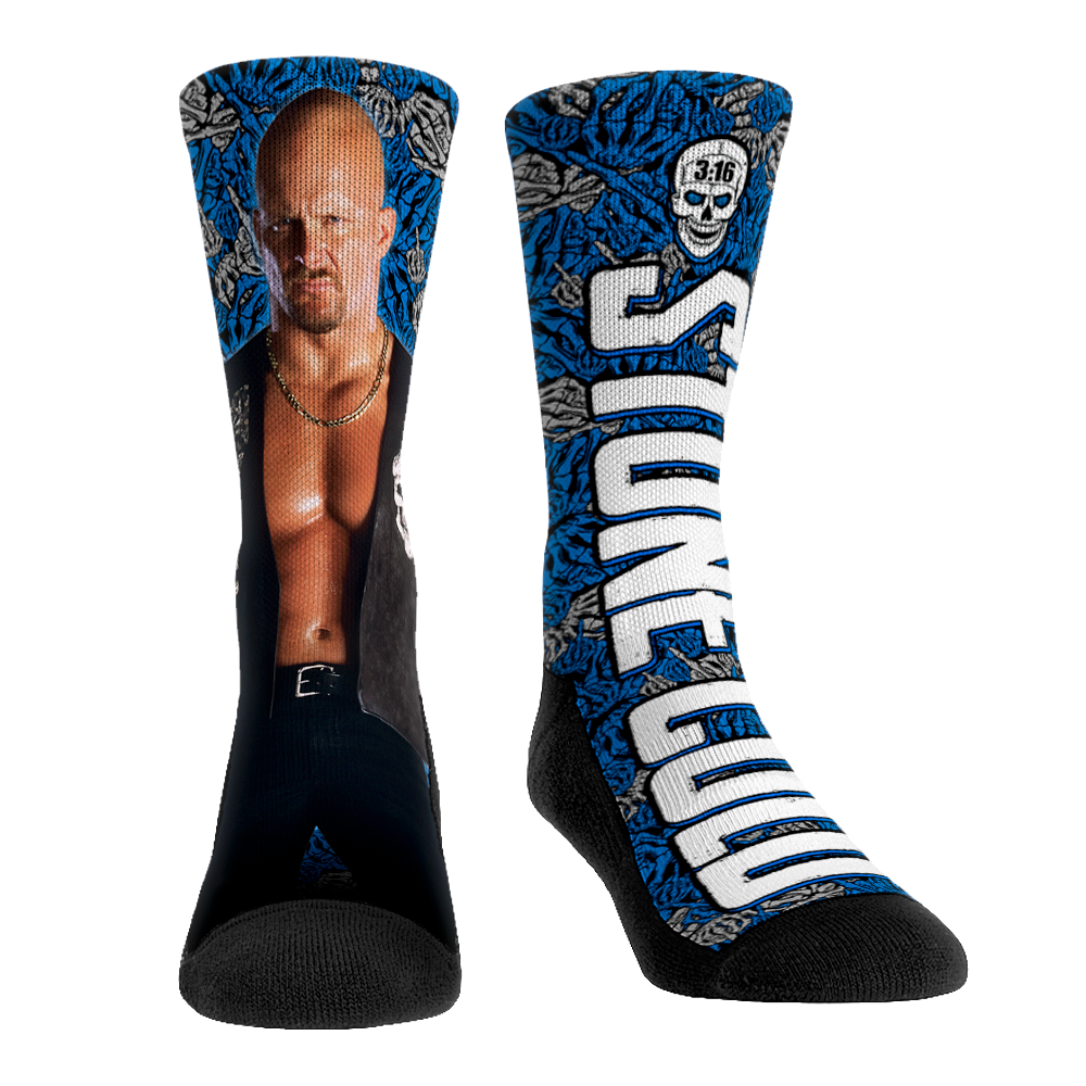 Stone Cold Steve Austin - Big Wrestler | Rock 'Em Socks 1