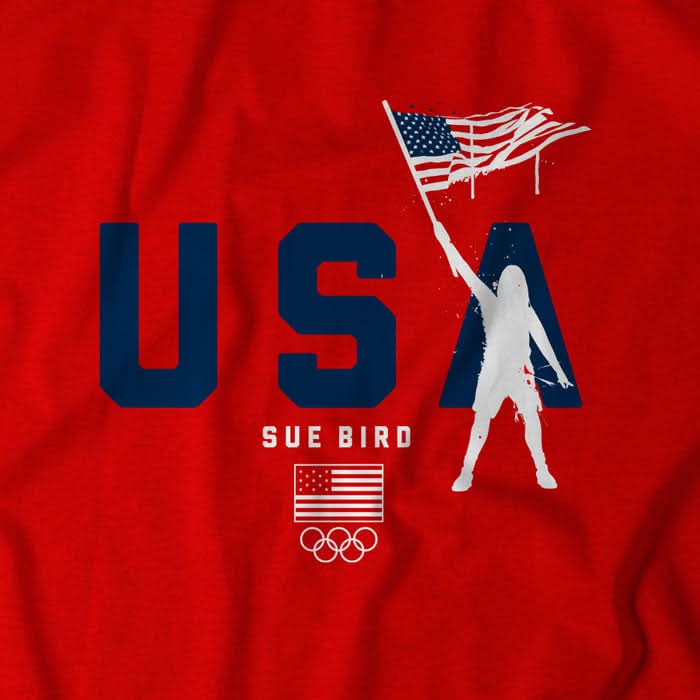 Team USA: Sue Bird Flag Bearer 3