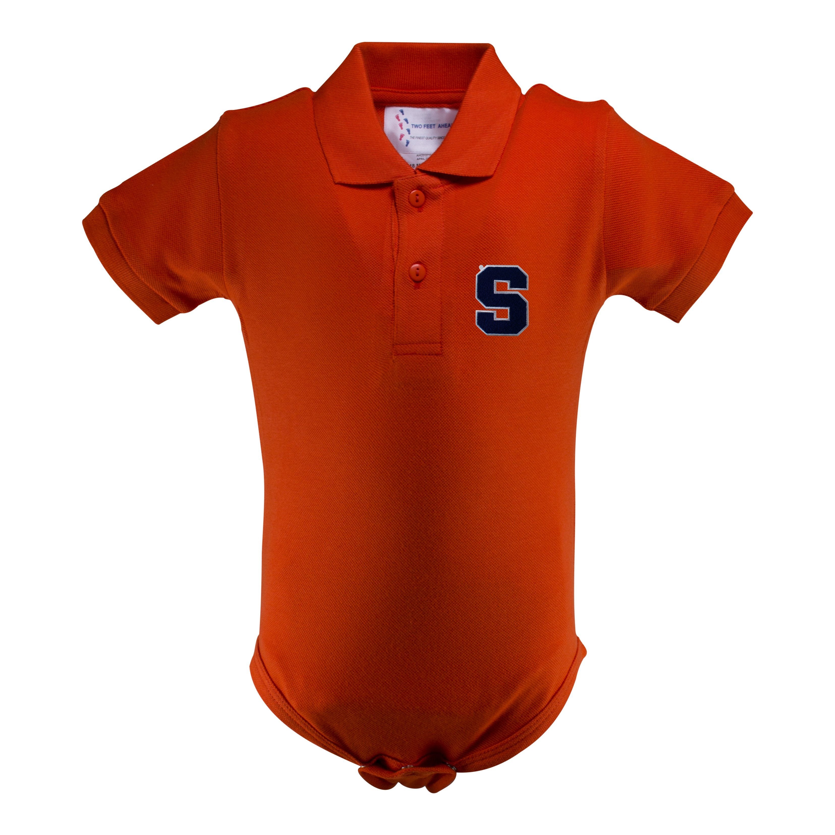 Syracuse Golf Shirt Romper | Two Feet Ahead