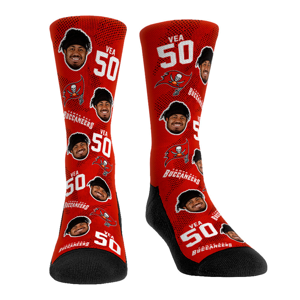 Vita Vea - Tampa Bay Buccaneers  - Football Guy | Rock 'Em Socks