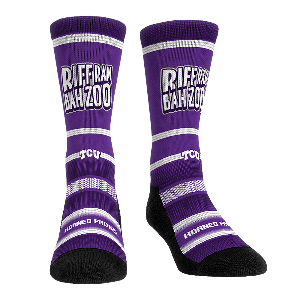 TCU Horned Frogs - Team Slogan | Rock 'Em Socks 1