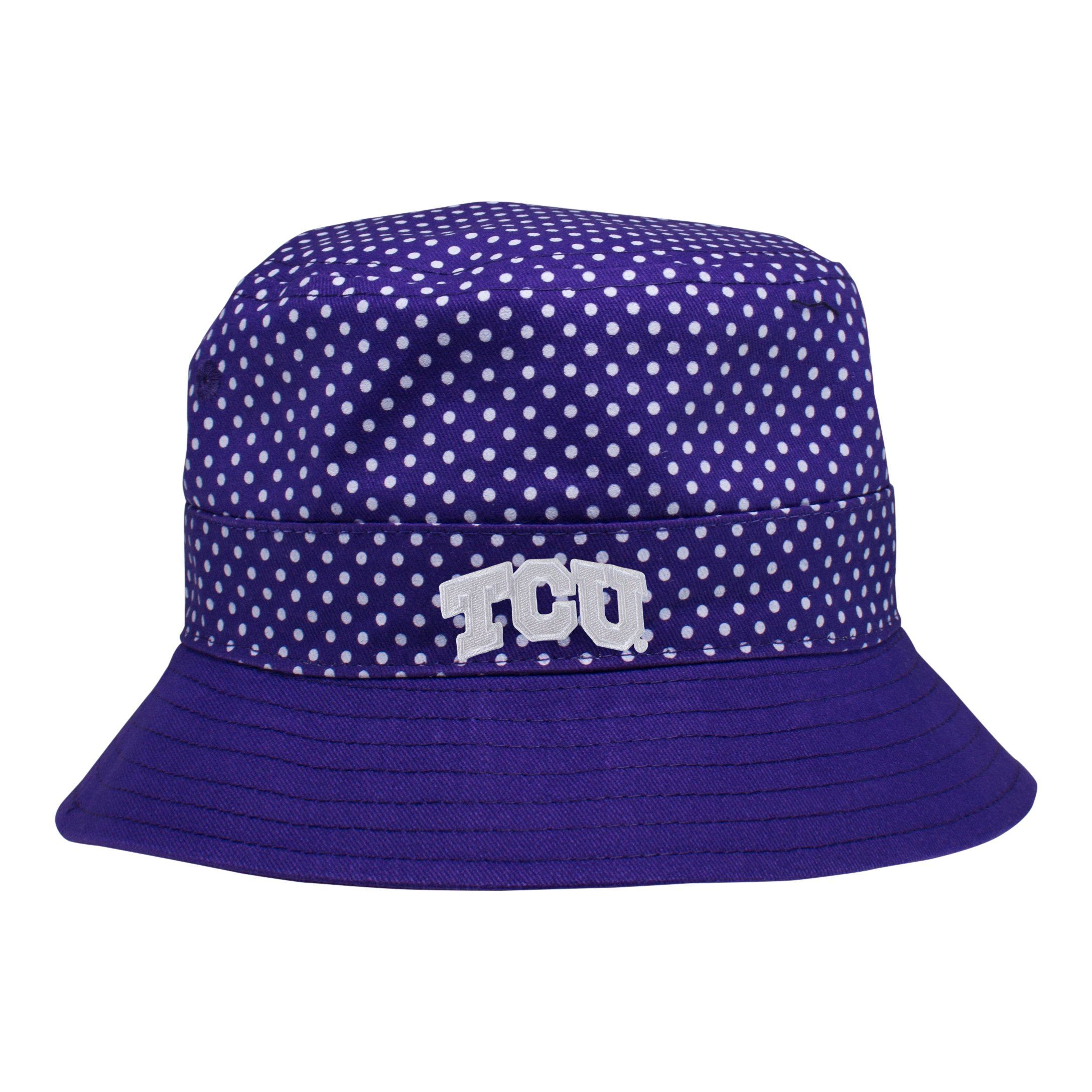 Texas Christian University Pin Dot Bucket Hat