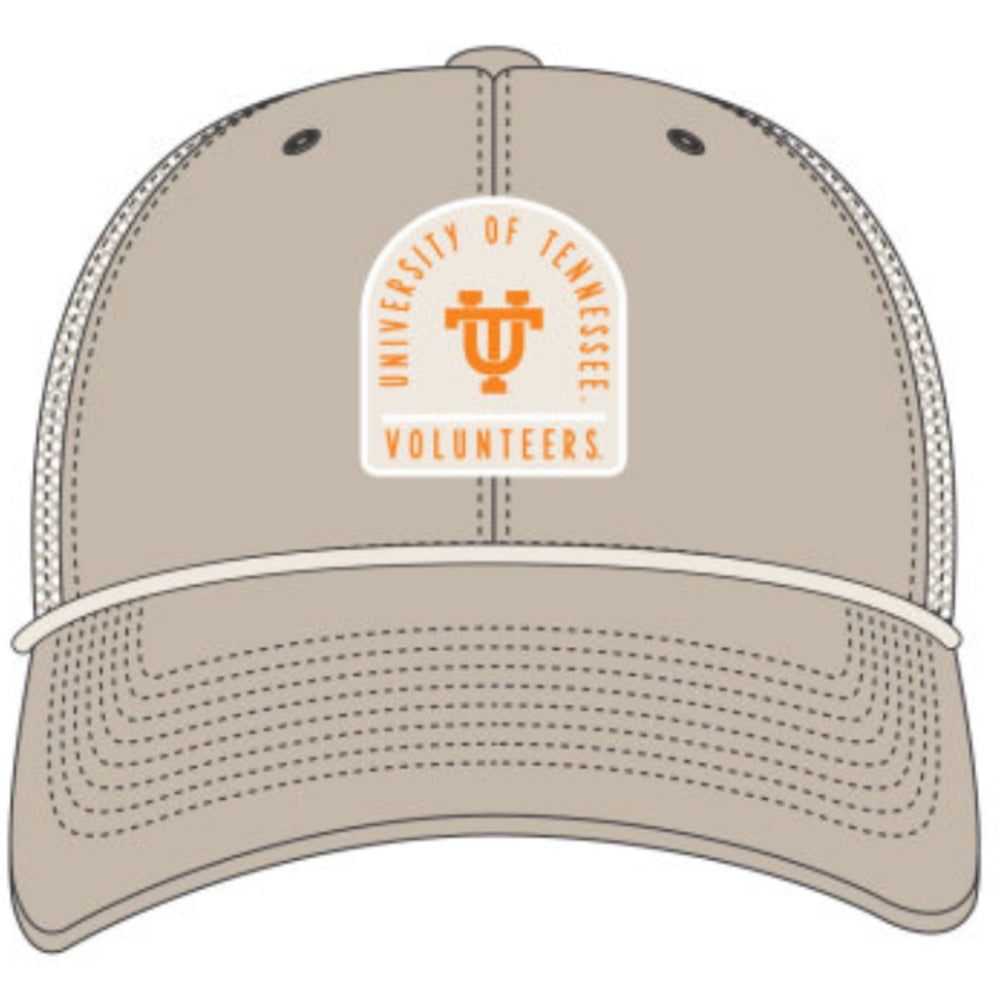 Tennessee Volunteers - Vintage Bone Gravestone Trucker Hat, 47 Brand 1