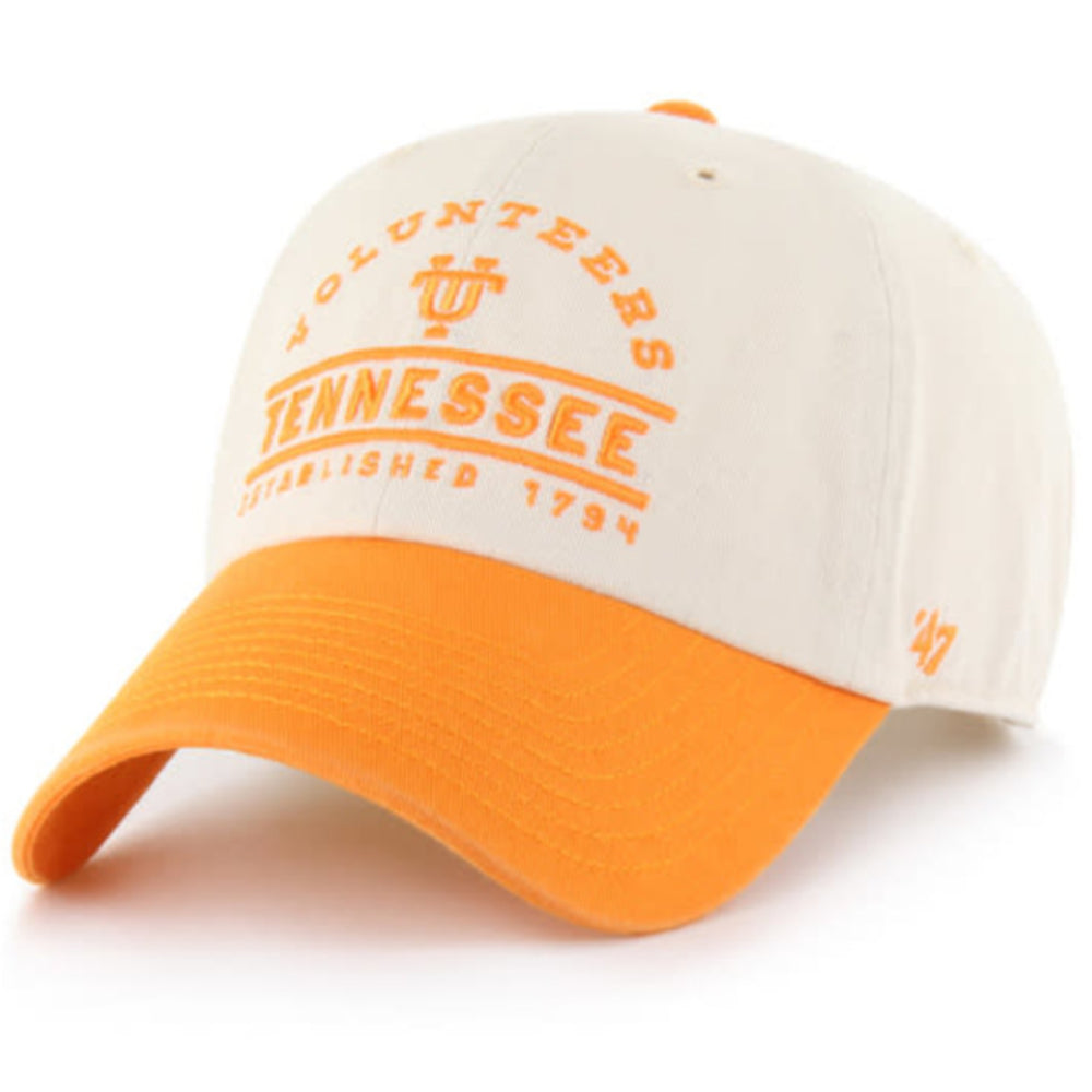 Tennessee Volunteers - Vintage Natural Windham Clean Up Hat, 47 Brand 1