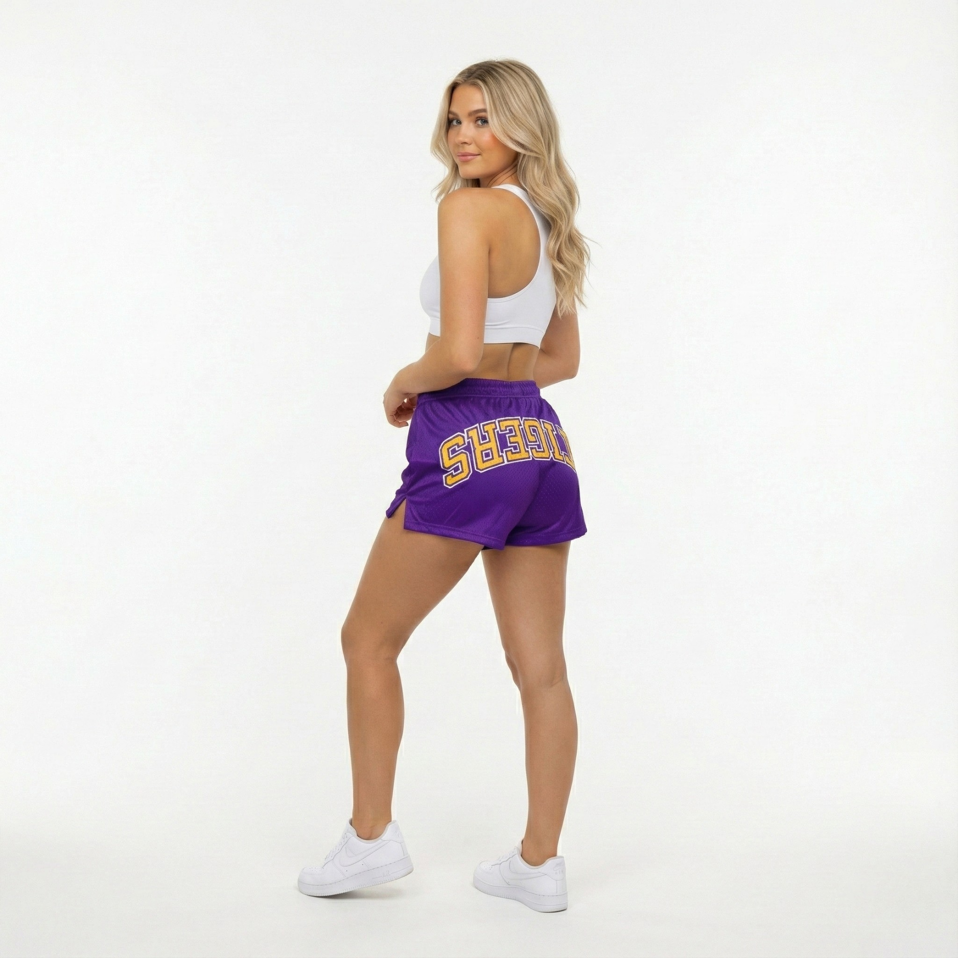 LSU Mesh Shorts | Women 3