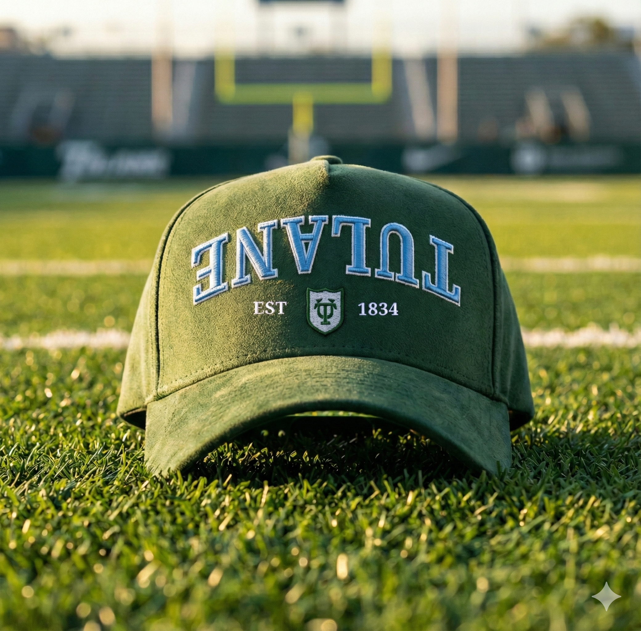 Tulane Established Suede Hat 4