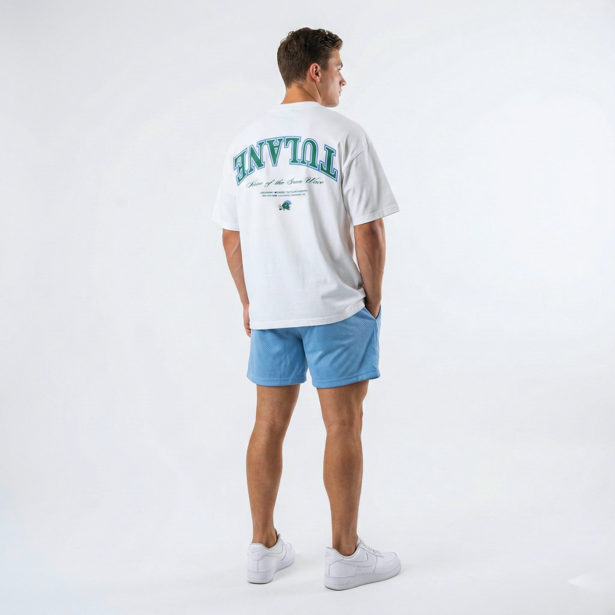 Tulane Essentials Oversized Tee 3