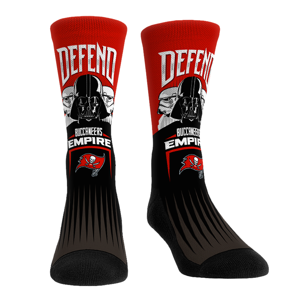 Tampa Bay Buccaneers - Star Wars  - Defend The Empire | Rock 'Em Socks