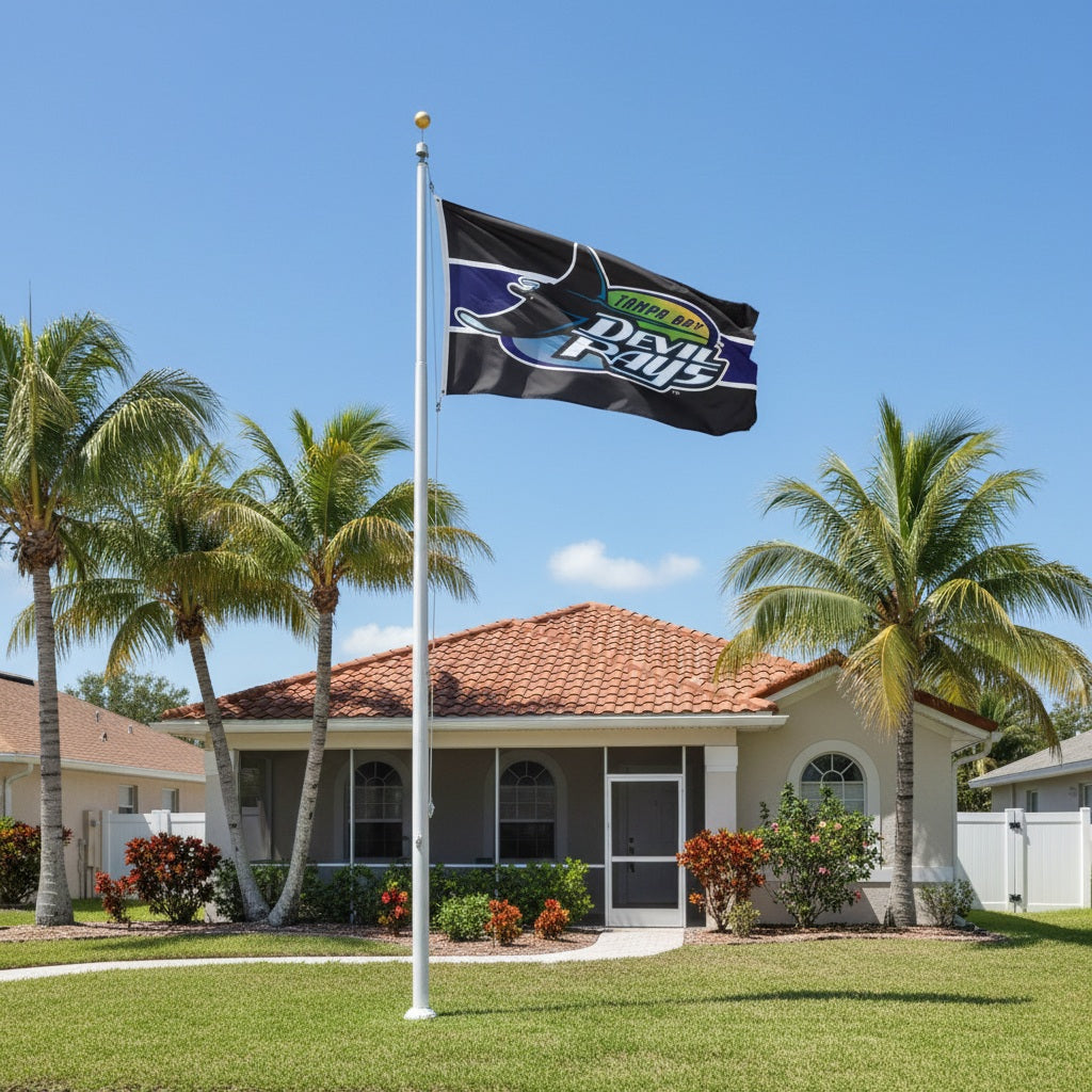 Tampa Bay Devil Rays Flag 3x5 Retro Vintage Throwback