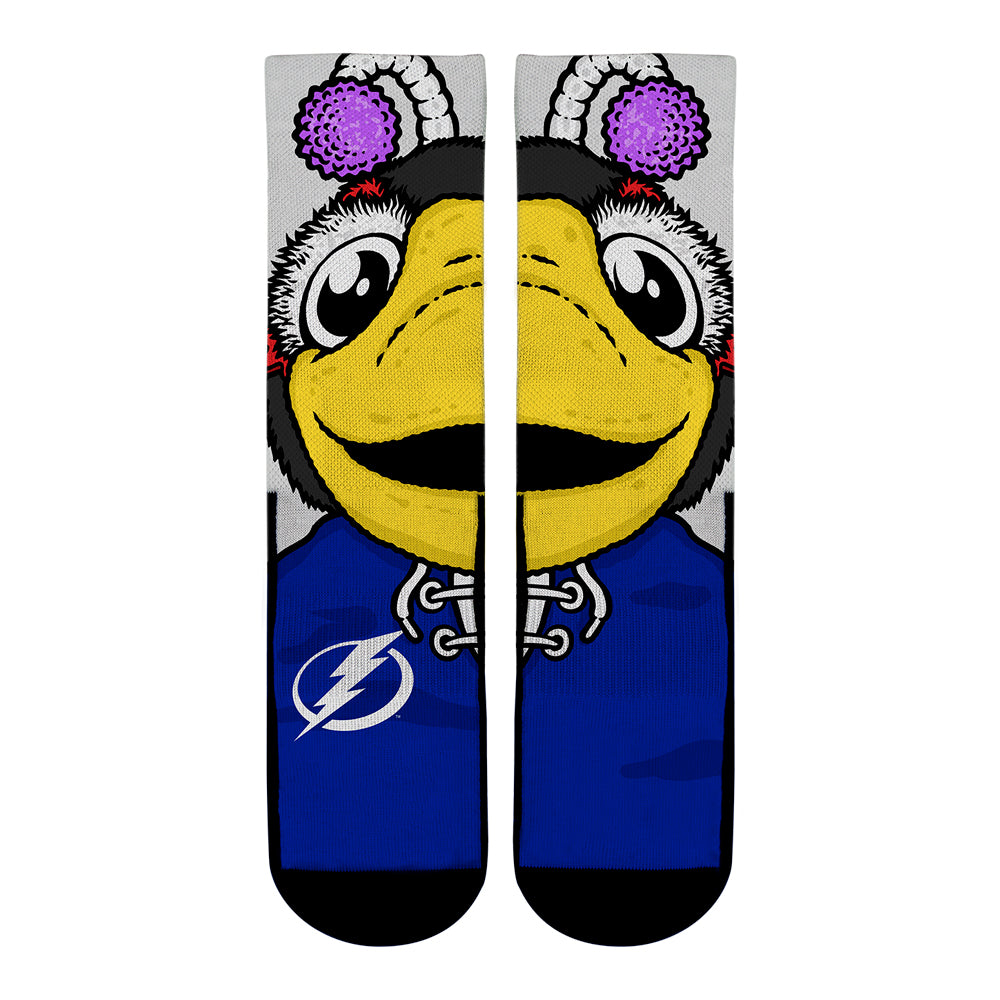 Tampa Bay Lightning - Split Face Mascot | Rock 'Em Socks