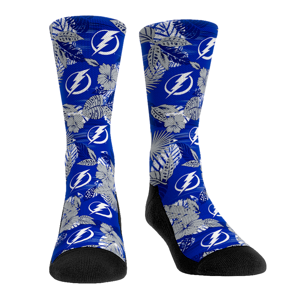 Tampa Bay Lightning - Floral | Rock 'Em Socks