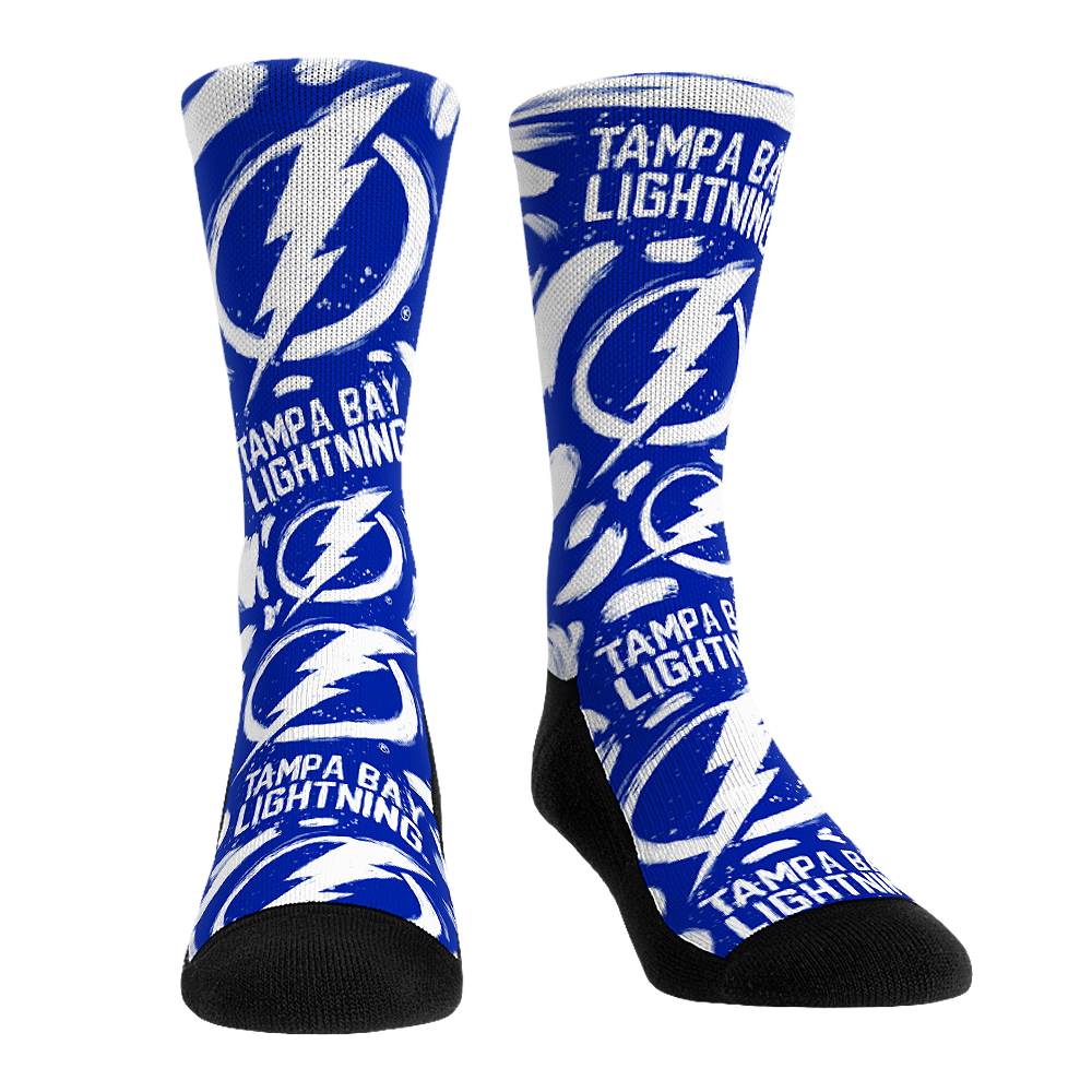 Tampa Bay Lightning - Logo Paint | Rock 'Em Socks