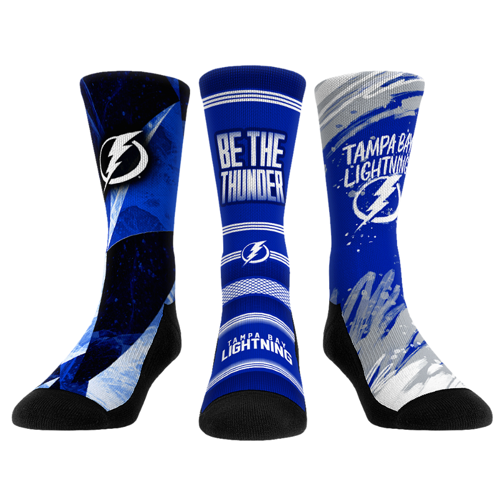 Tampa Bay Lightning - Power Play 3-Pack | Rock 'Em Socks