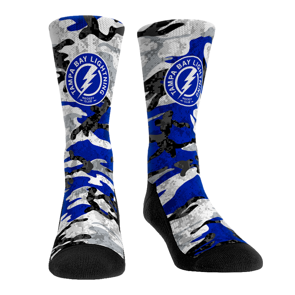 Tampa Bay Lightning - What The Camo | Rock 'Em Socks