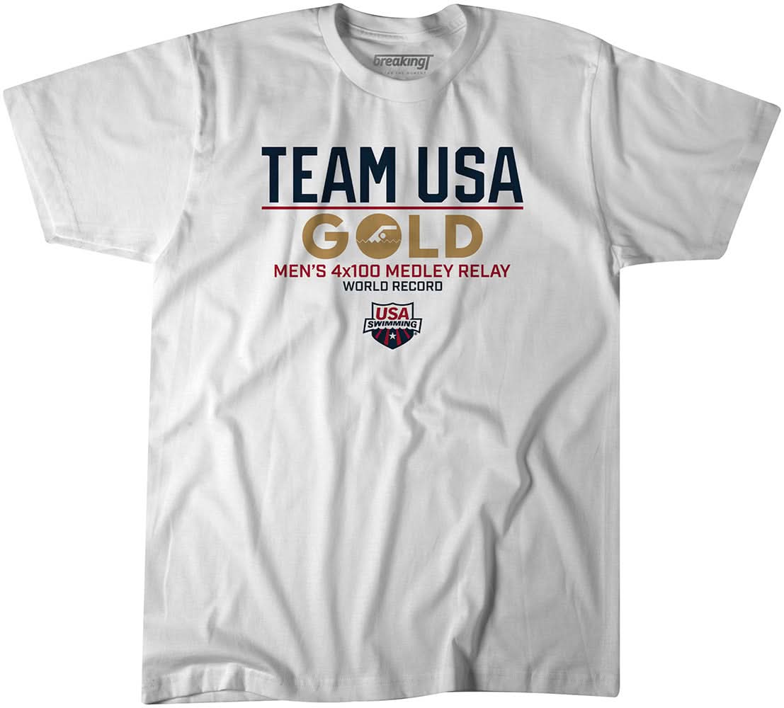 Team USA Gold: Men's 4x100m Medley Relay 1