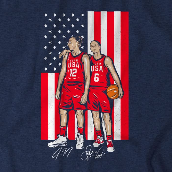 Team USA: Sue Bird and Diana Taurasi 5