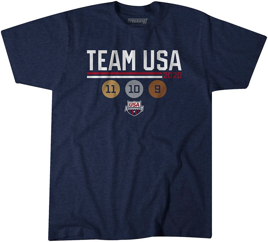 Team USA Swimming Medal Count 1