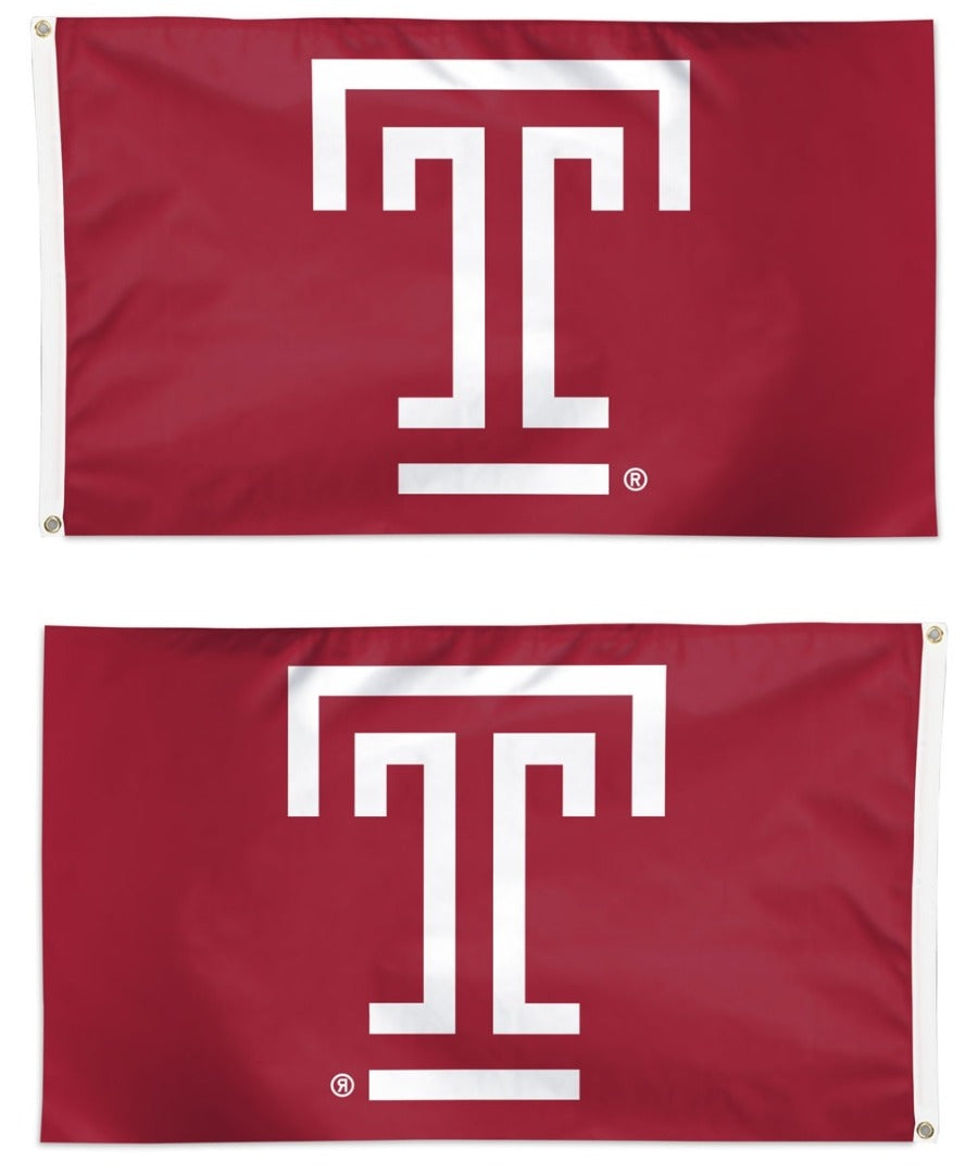 Temple Owls Flag 3x5 New Logo