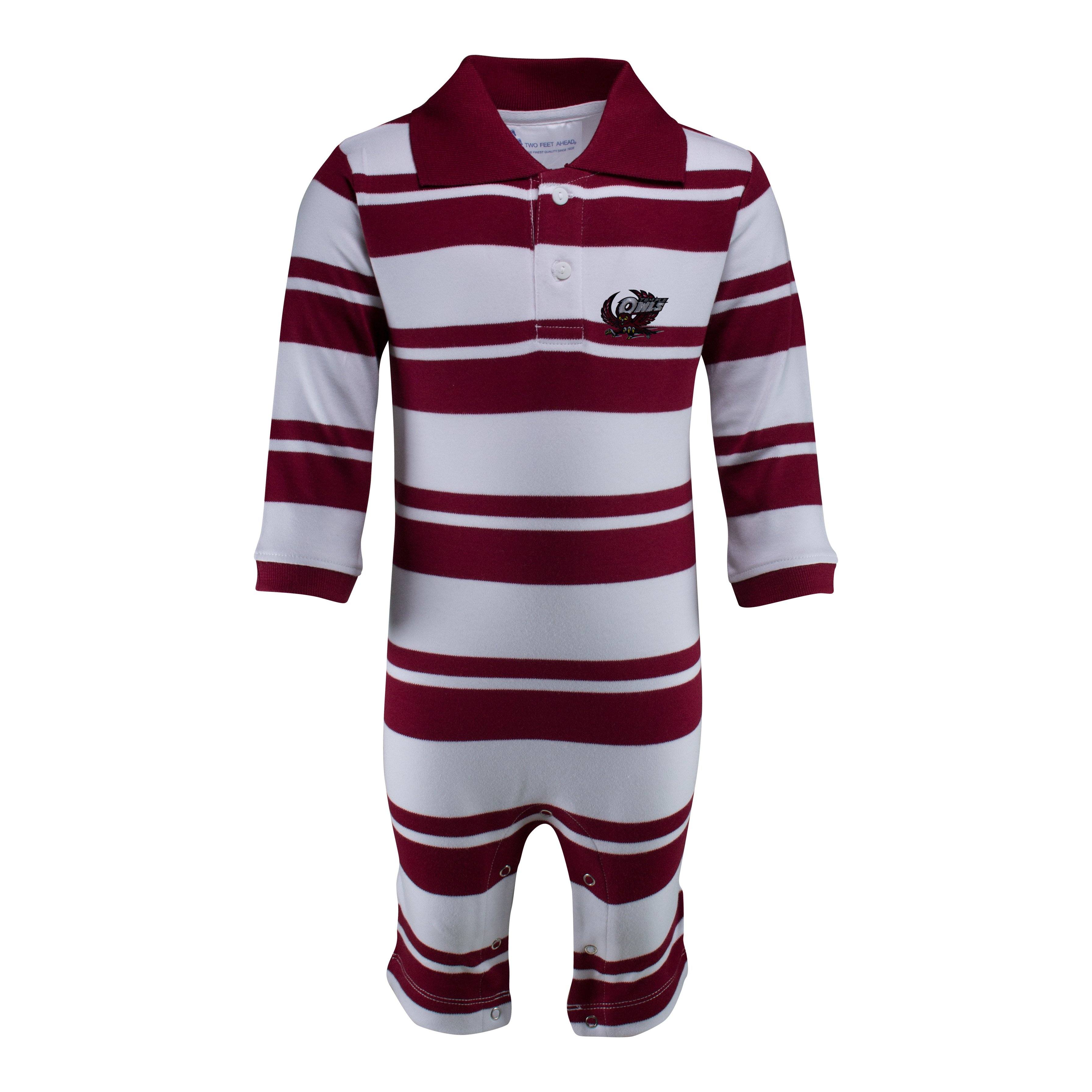Temple Rugby Long Leg Romper | Two Feet Ahead