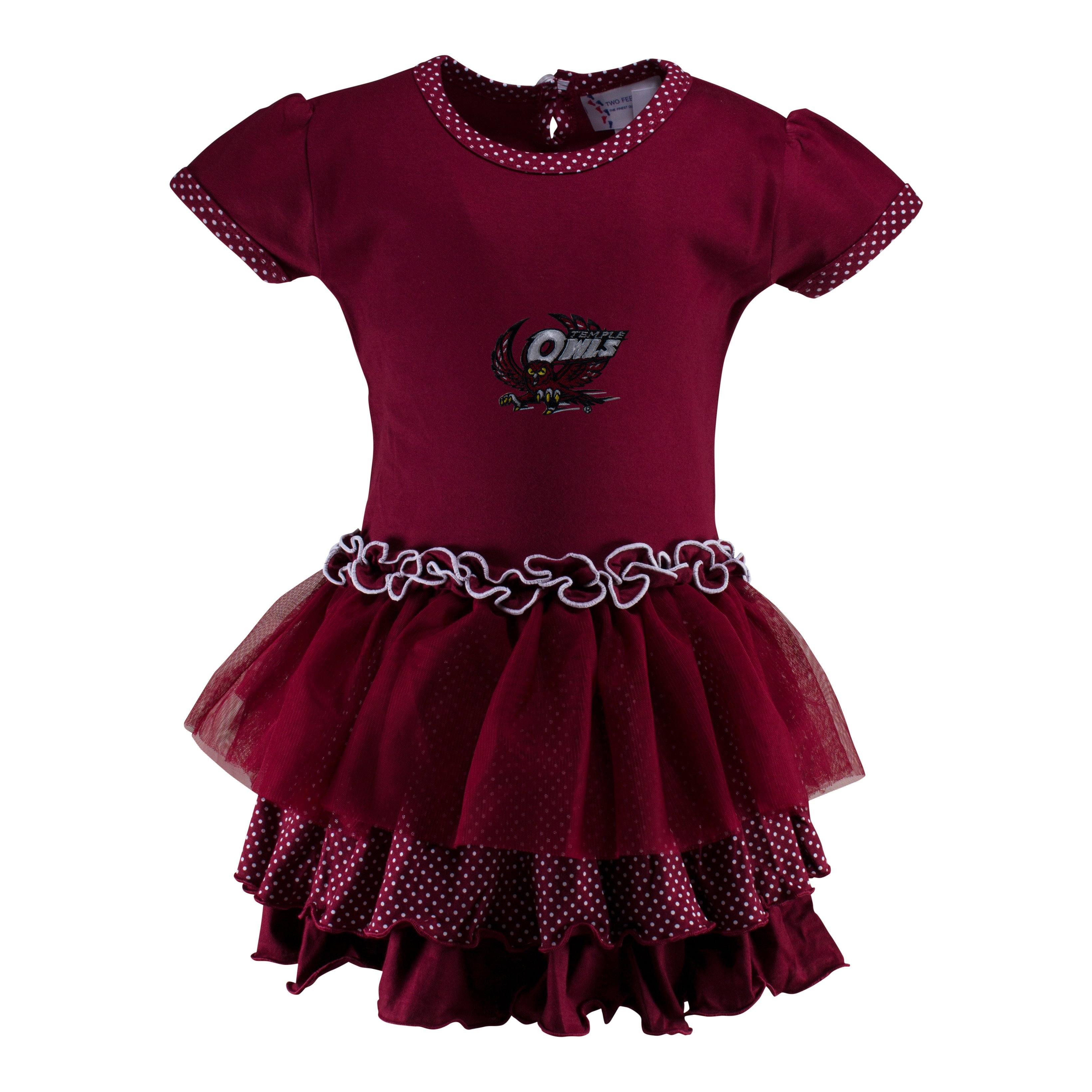 Temple Pin Dot Tutu Dress | Two Feet Ahead