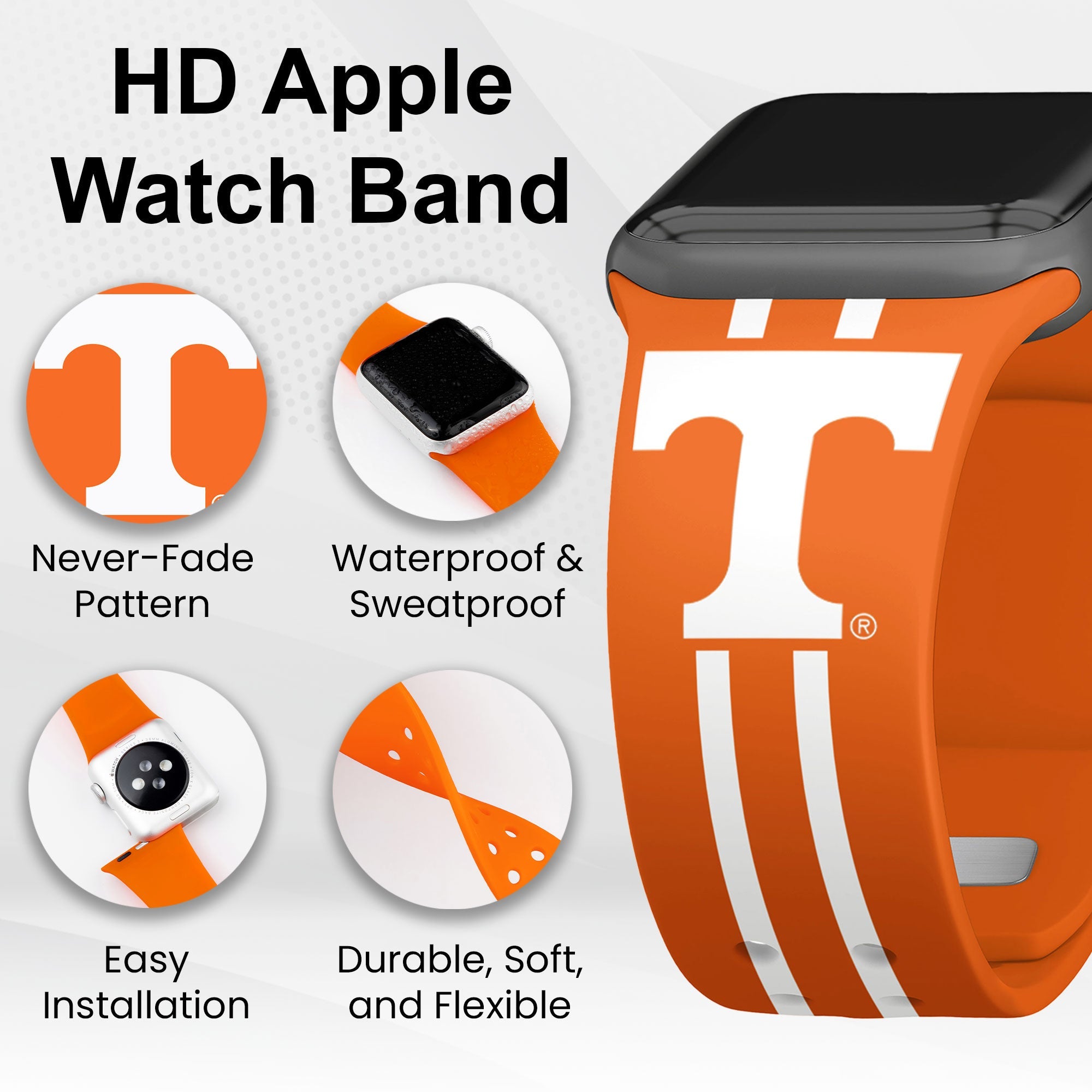 Tennessee Volunteers HD Apple Watch Band 3