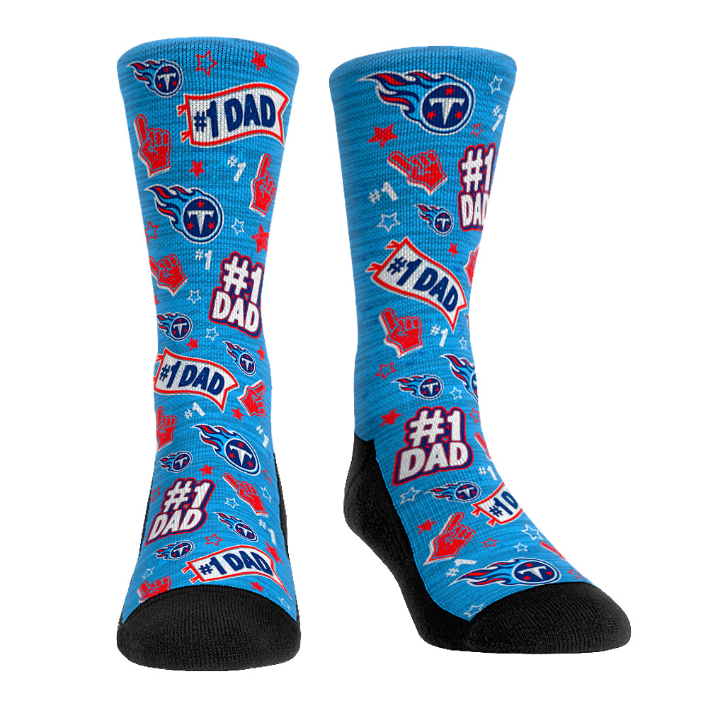 Tennessee Titans - #1 Dad | Rock 'Em Socks 1