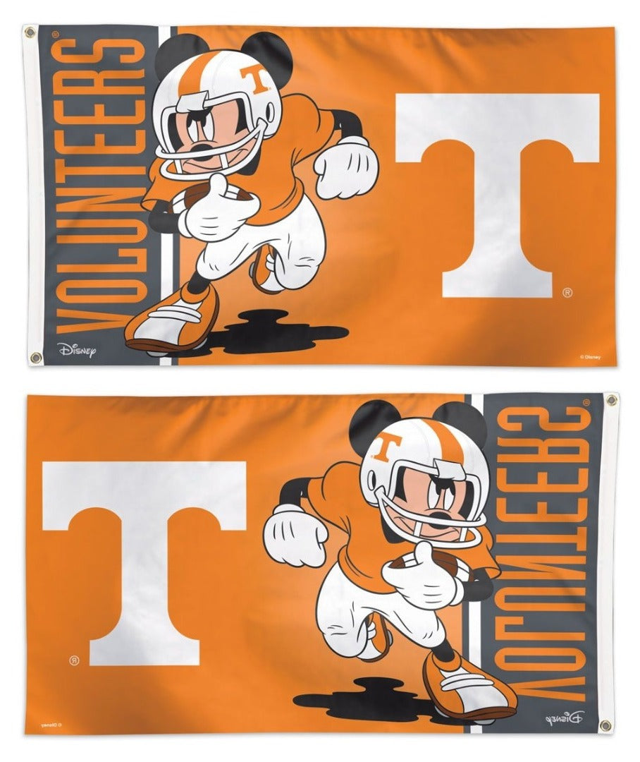 Tennessee Volunteers Flag 3x5 Mickey Mouse Football