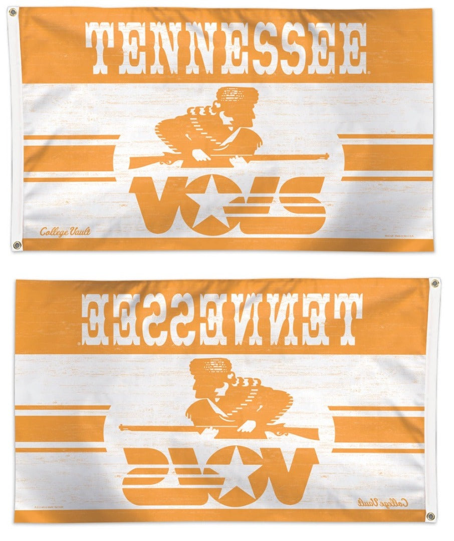 Tennessee Volunteers Flag Vintage Vault Logo 3x5