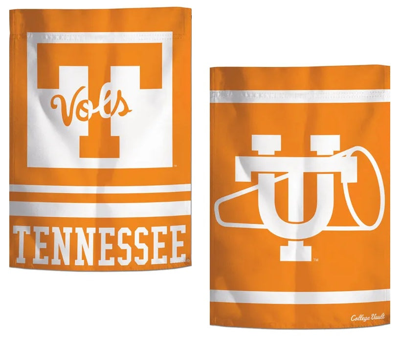 Tennessee Volunteers Garden Flag 2 Sided Classic Vintage Logo 1