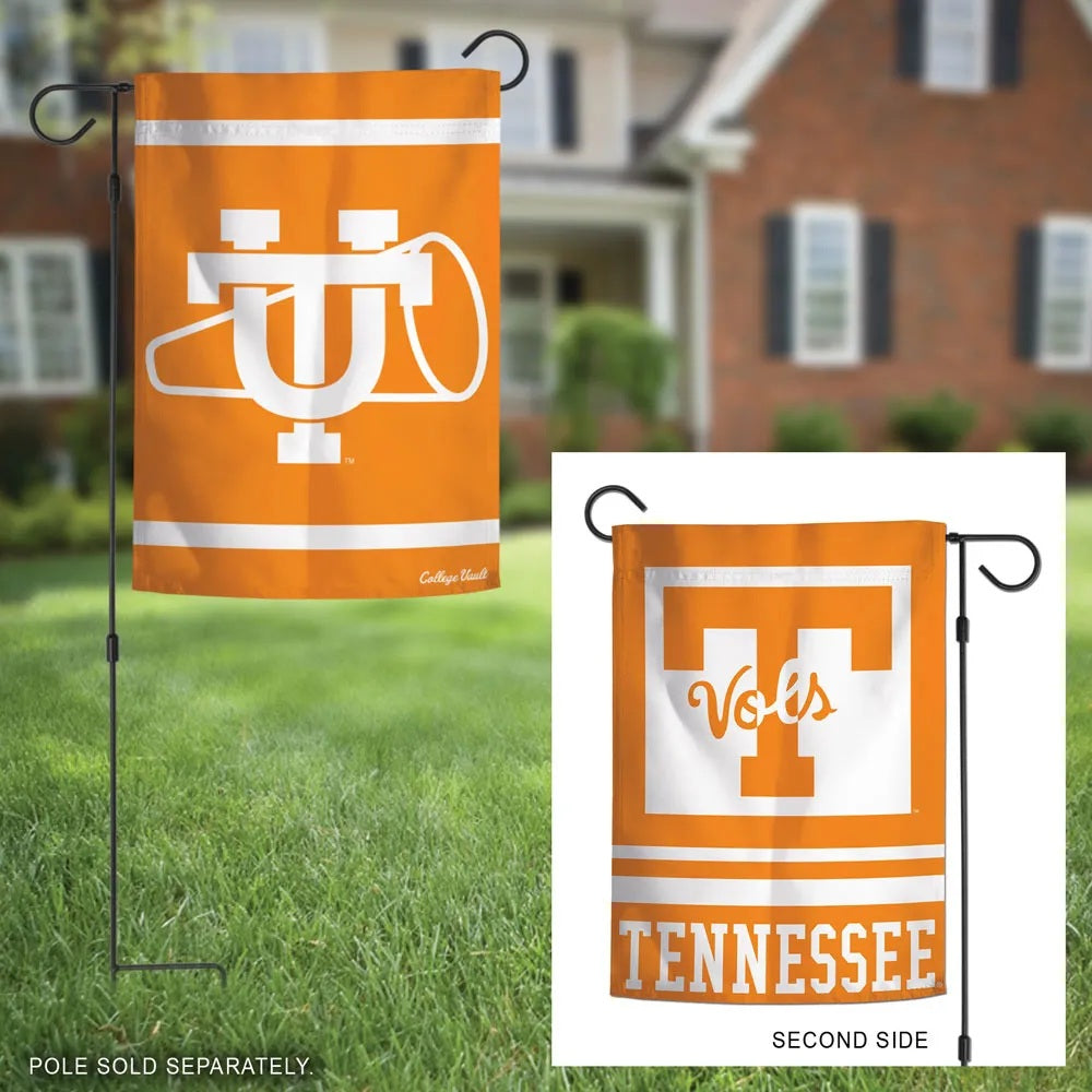 Tennessee Volunteers Garden Flag 2 Sided Classic Vintage Logo 2