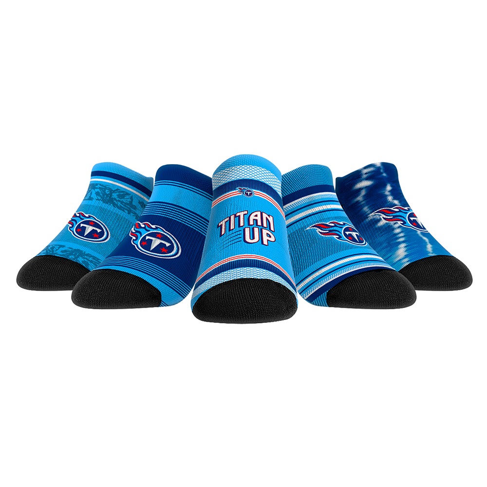 Tennessee Titans - Low Cut  - Super Fan 5-Pack | Rock 'Em Socks 1