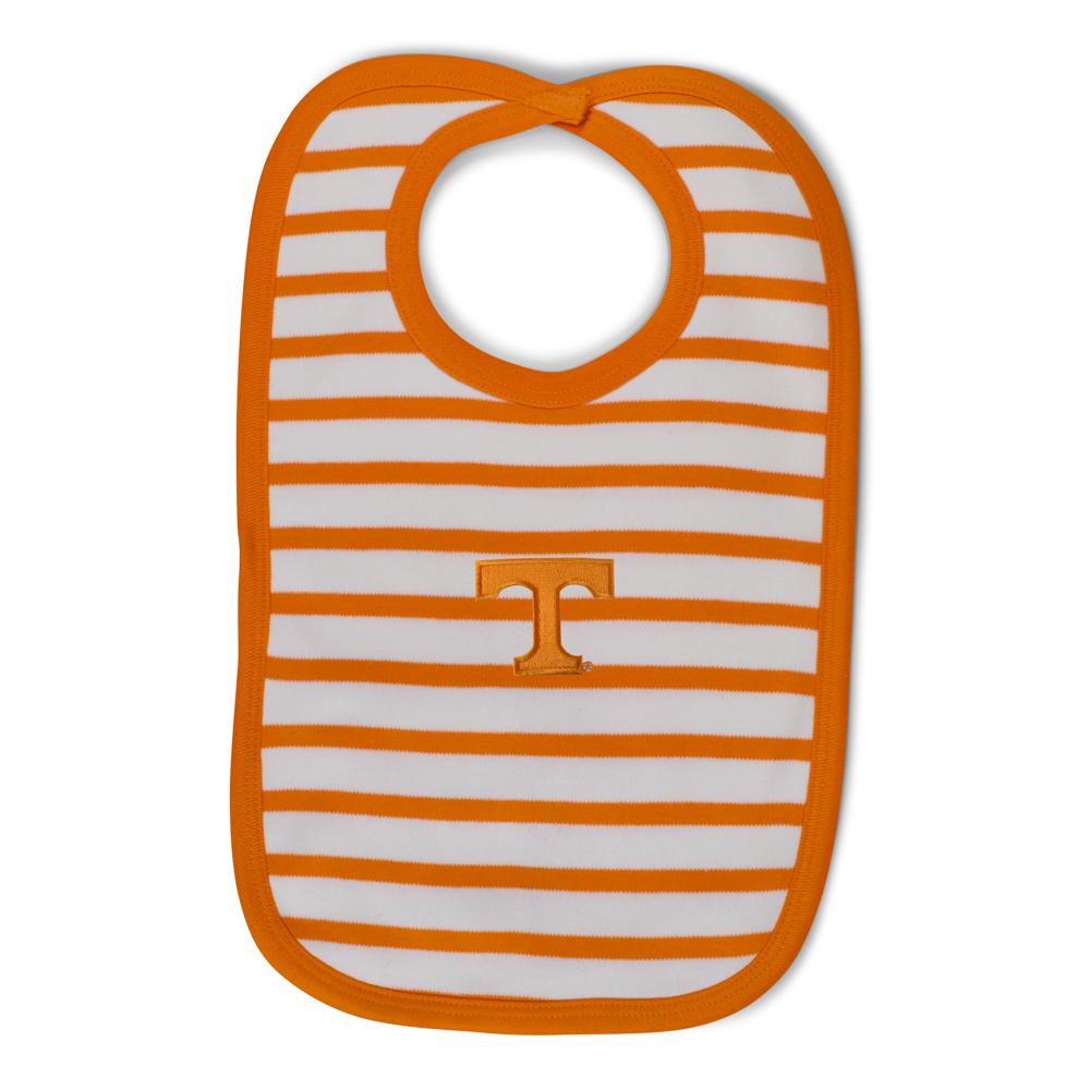 Tennessee Infant Stripe Knit Bib | Two Feet Ahead 1