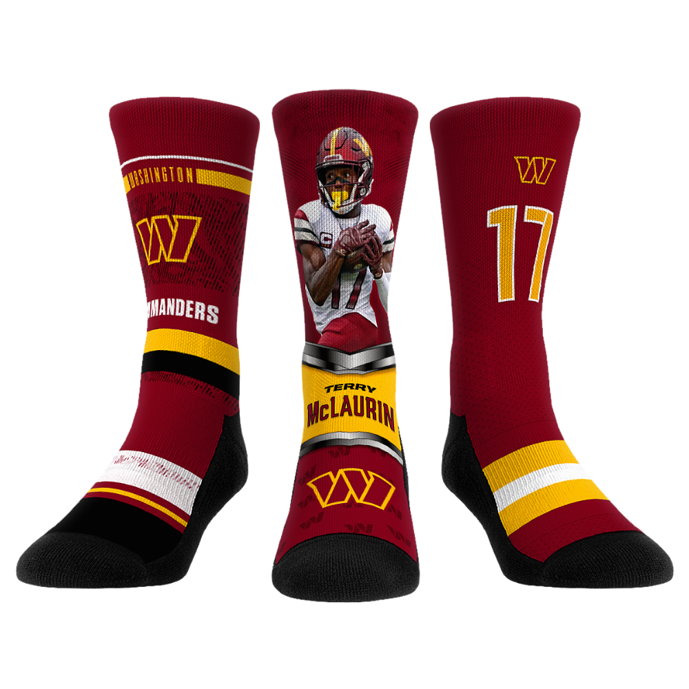 Terry McLaurin - Washington Commanders - Pro 3-Pack | Rock 'Em Socks