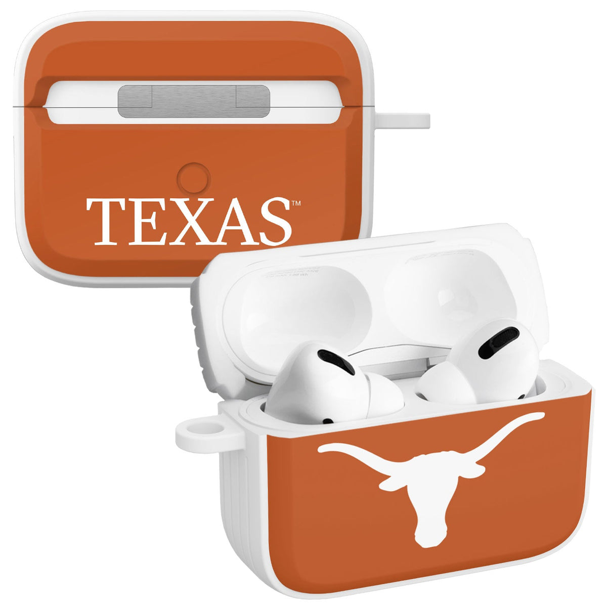 Texas Longhorns HDX Apple Airpods Pro 1 & 2 Case Cover | Affinity Bands