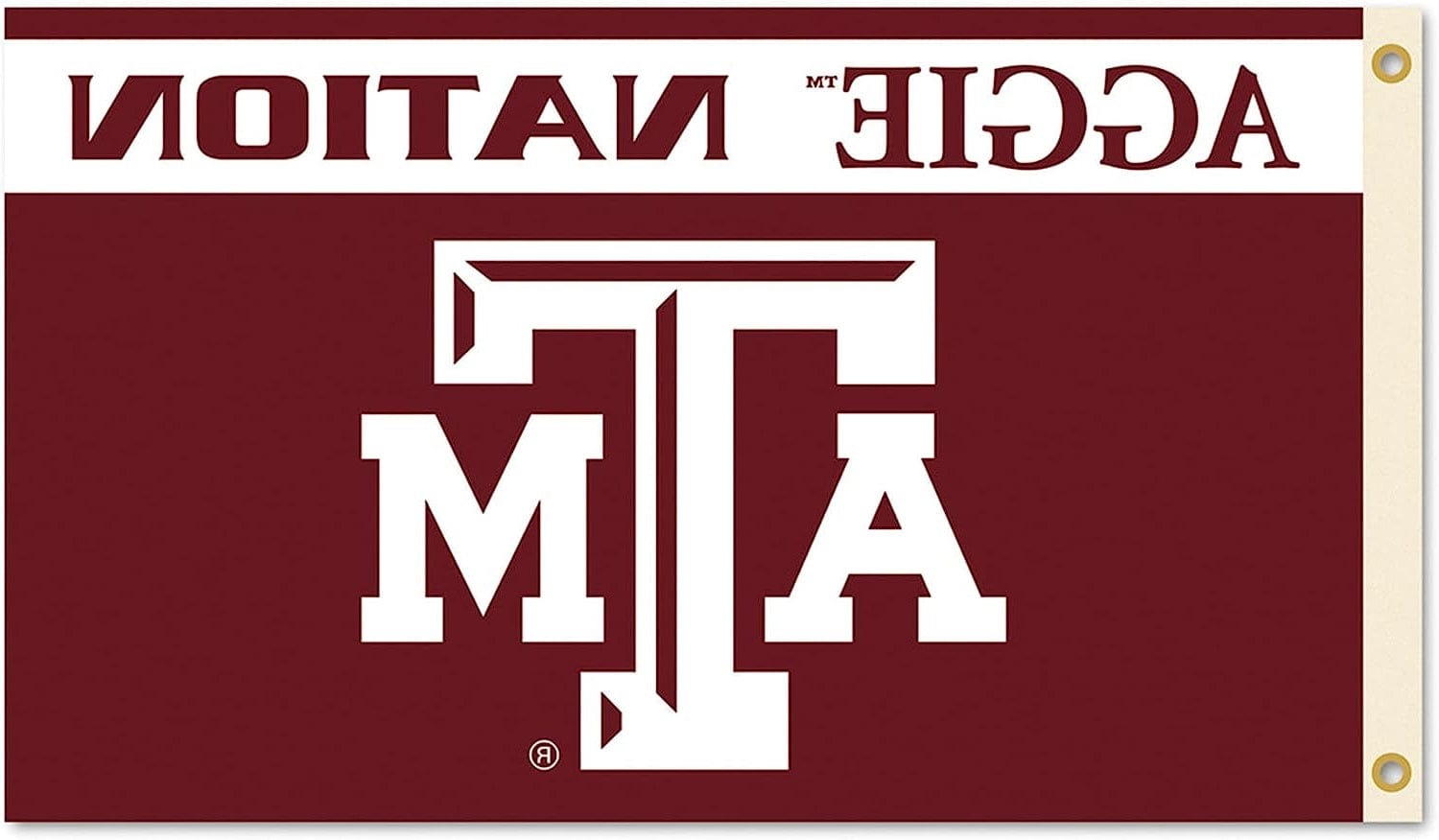 Texas A&M Aggie Nation Flag 3x5 Logo