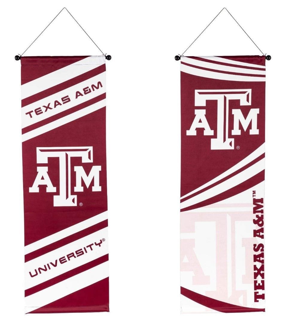 Texas A&M Aggies Flag 2 Sided Dowel Banner