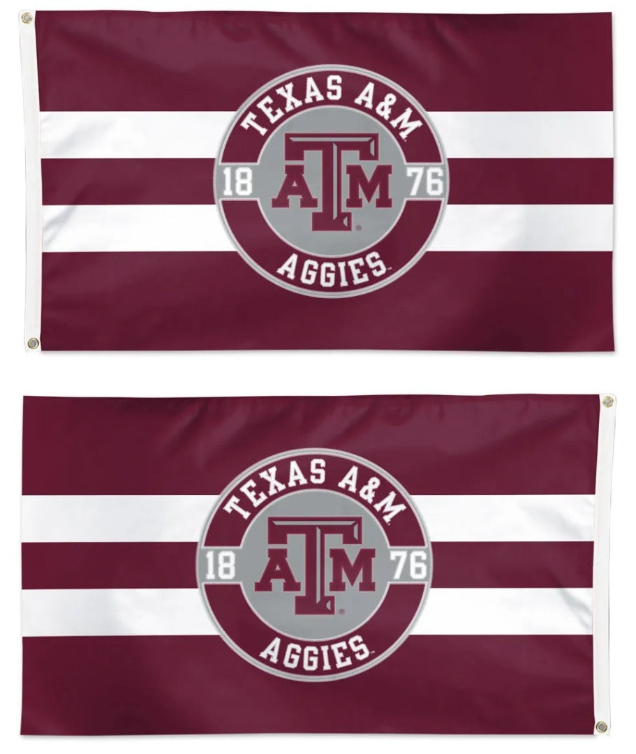 Texas A&M Embroidered 3x5 Flag