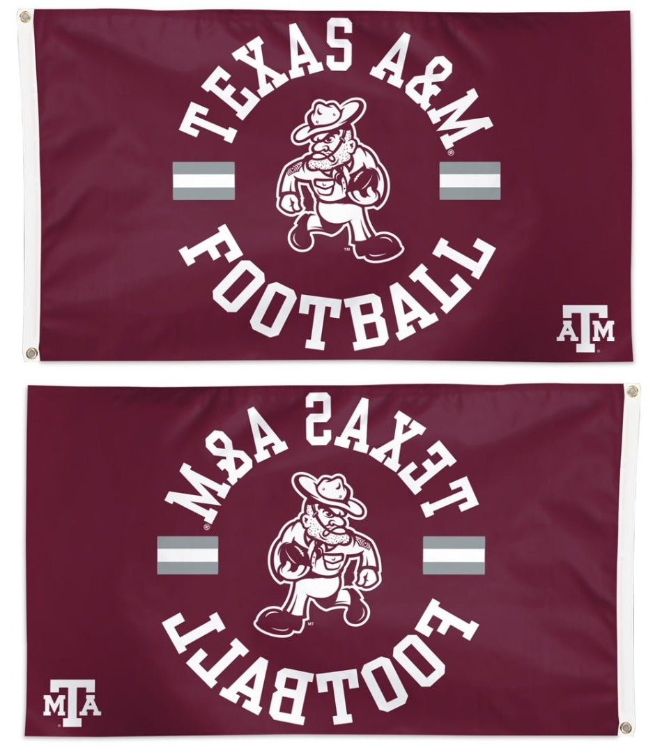 Texas A&M Football Flag 3x5