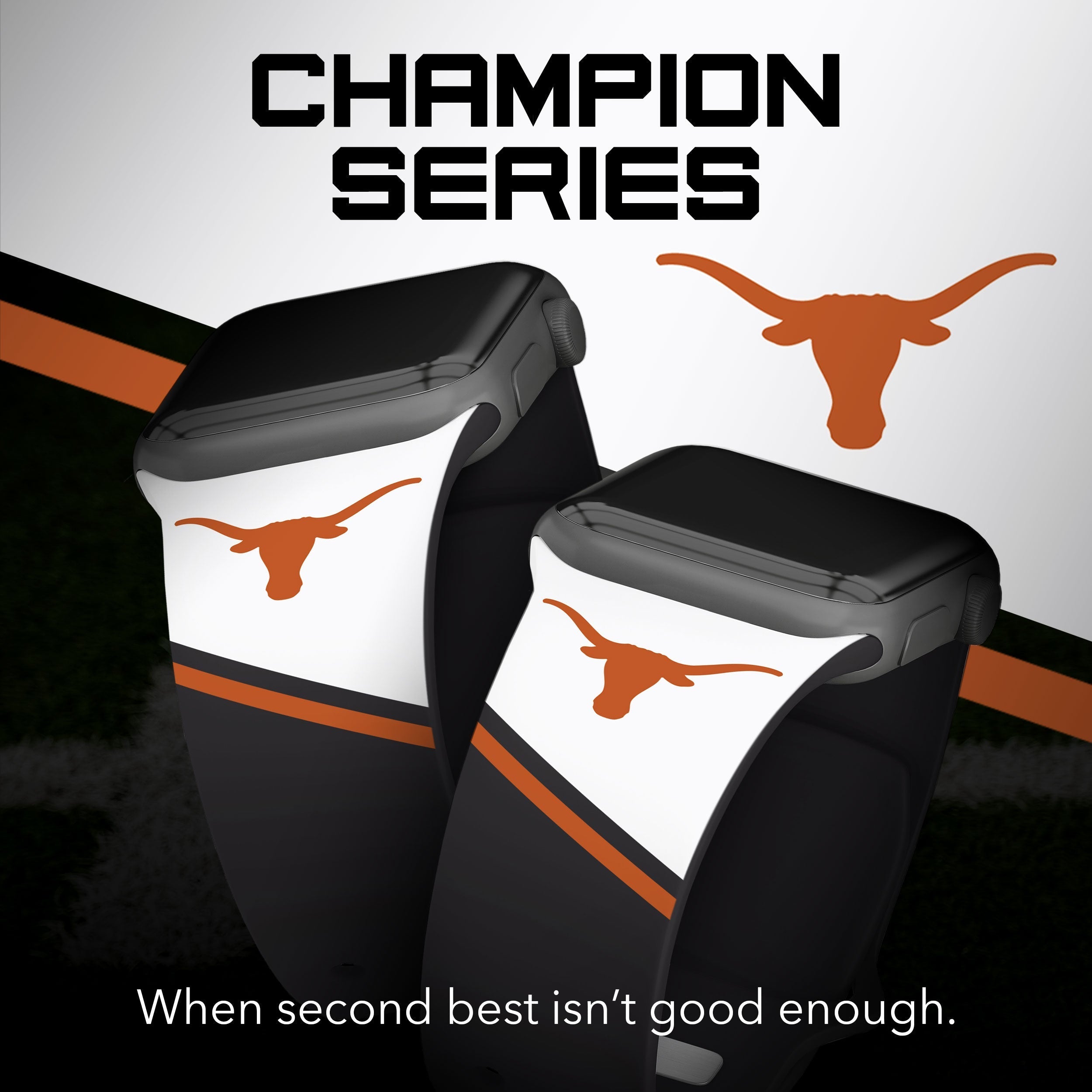 Texas Longhorns HD Apple Watch Band 18