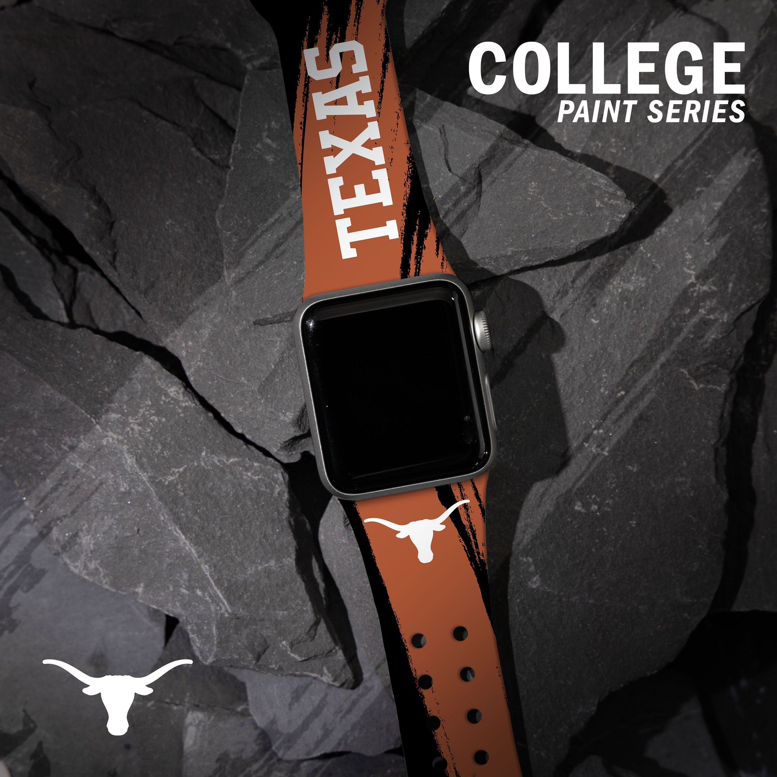 Texas Longhorns HD Apple Watch Band 30