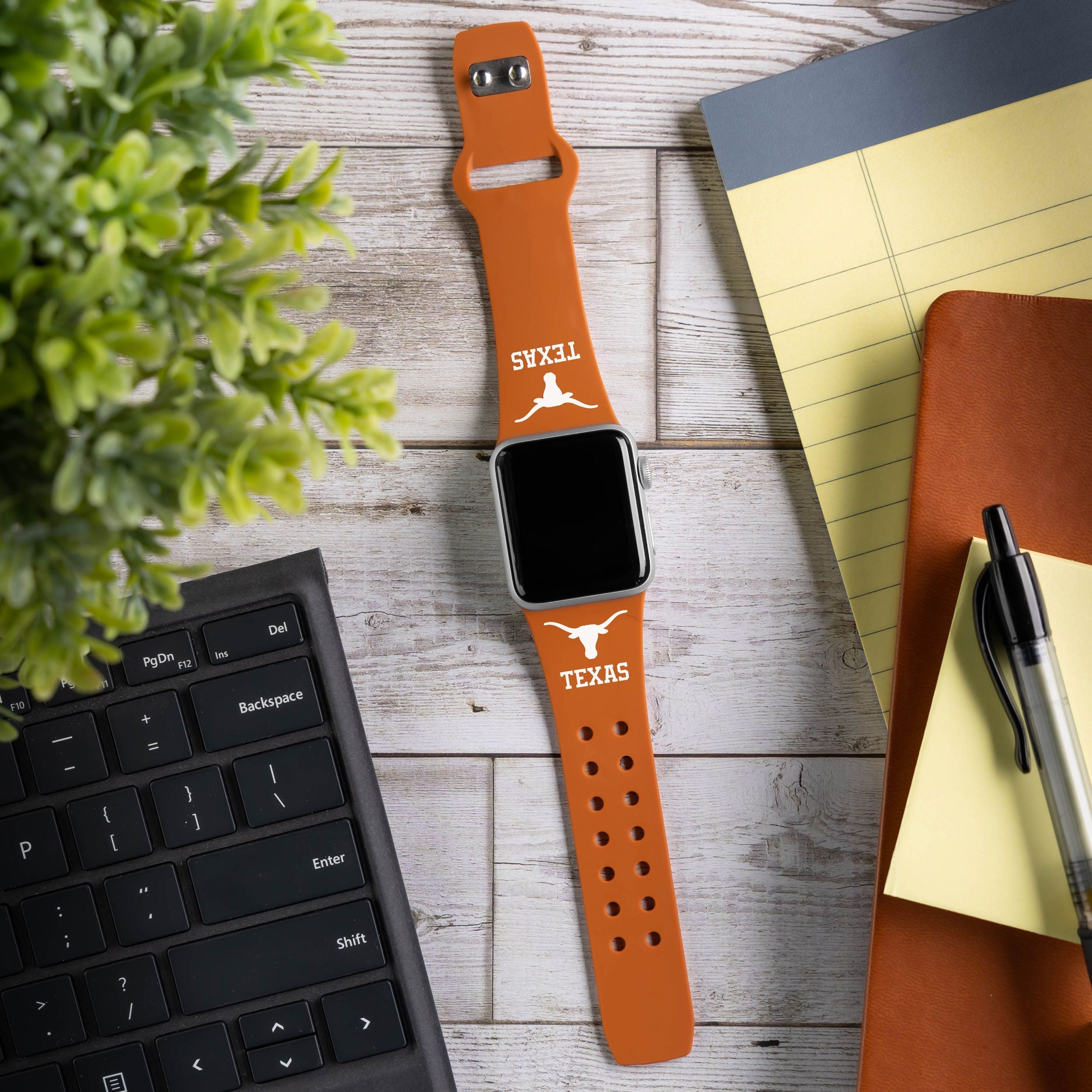 Texas Longhorns HD Apple Watch Band 15