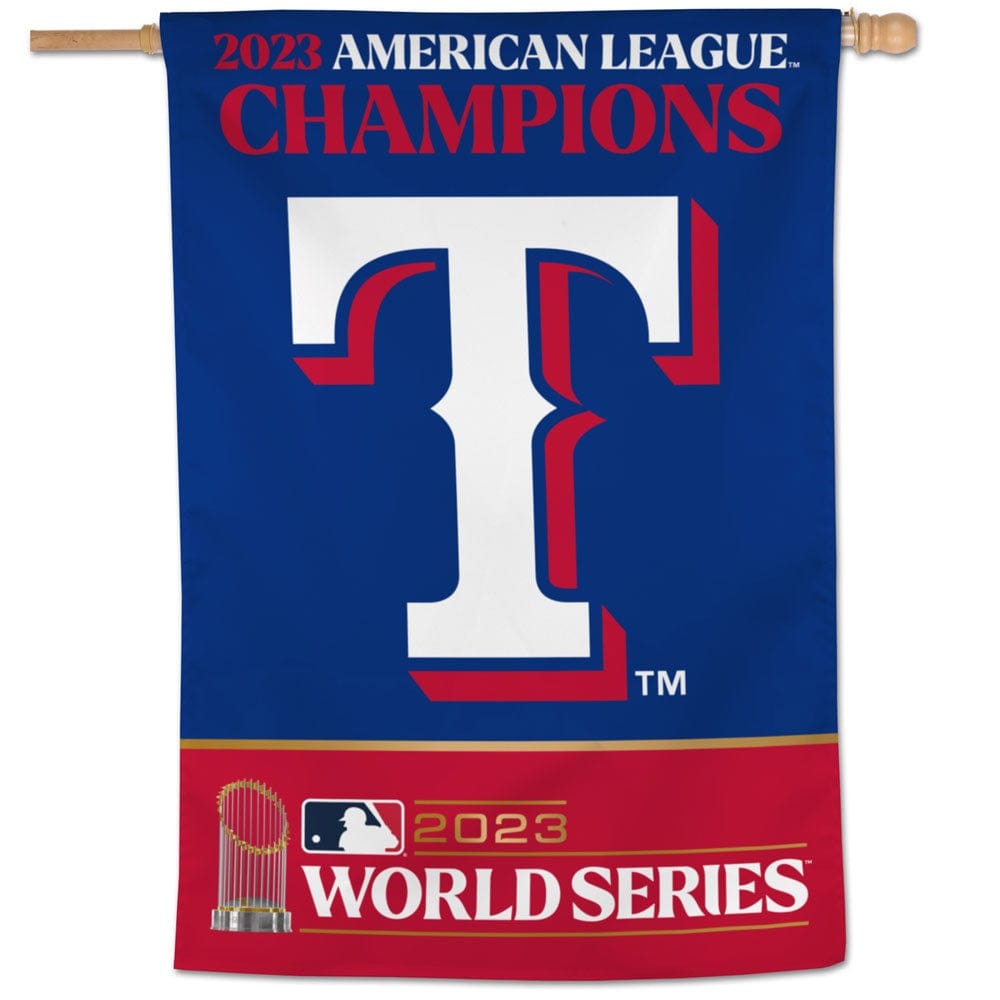 Texas Rangers Banner 2023 American League Champions 3